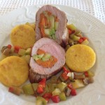 Filet mignon de porc aux petits légumes